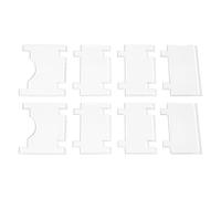 Divario Di Montaggio Per La Casa - Evitamento delle Imperfezioni Divano Lucite, Attrezzature Di Separazione Divan, Scudo in Resina Tinta Unita Tappo Facciata Senza Marca | Strumento Difensivo