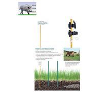 DIVASA FARMAVIC, S.A. 150 cm 12 mm Asta pastore con isolatore