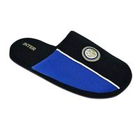 DIVASPORT Pantofole/Ciabatte Nere Azzurre in Gabardine F.C. Inter - Prodotto Ufficiale (39/40)