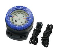 Dive Compass Scuba - Waterproof Underwater Marine Compass | Glowing with Side Window and Rope, Scuba Diving Accessory for Navigation, Snorkeling, Freediving, Boating