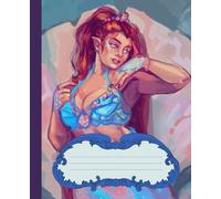 Dive Into a Dream: Vibrant Mermaid Journal Inspired by Pre-Raphaelite Art (7.5 x 9.25 in, 110 Pages, College Ruled)