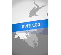 Dive Log, a Pocketable, Small, Scuba Diving Journal with White and Blue Underwater Cover: Designed by Divers, for Divers | Easy to Fill In and Use ... | For Beginners, Intermediate and Advanced
