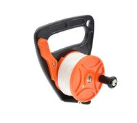 Dive Reel, Compact Dive Reel Kayak Reel, High Visibility Retractable Cord Diving Finger Spool 150ft for Safety Underwater Diving, Snorkeling, Kayaking, Marine Adventures