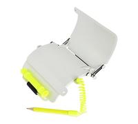 Dive Slate - Lavagnetta da polso a 3 pannelli da 15 cm, cinturino regolabile, strumento per appunti subacquei | Accessorio professionale per la comunicazione subacquea per l'addestramento subacq