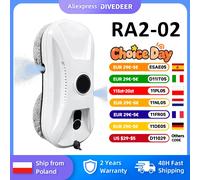 DIVEDEER Detergente per finestre intelligente Doppio spruzzo bidirezionale Nuovo detergente per finestre Mini macchina automatica a doppio spruzzo