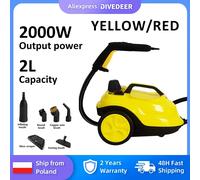 DIVEDEER Pulitore a vapore 2000W Multifunzionale Sterilizzazione e disinfezione ad alta temperatura Cucina per interni auto