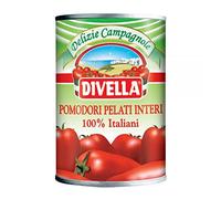 Divella pomodori pelati italiani confezione da 400 grammi (083620)