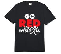 Diventa Rosso per la dislessia | Dislessico ADHD | Consapevolezza della dislessia Comfort Colors Adult Heavyweight T-Shirt