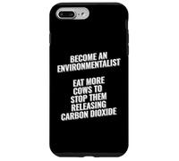 Diventa un ambientalista Mangia più mucche per fermare la CO2 Custodia per iPhone 7 Plus/8 Plus