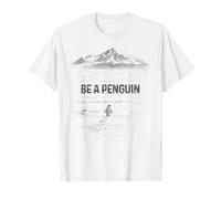 Diventa Un Pinguino Motivazione Montana Maglietta