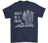 Diventa Un Prick Divertente Offensivo Maglietta Uomo Con Slogan 100% Cotone