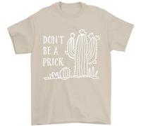 Diventa Un Prick Divertente Offensivo Maglietta Uomo Con Slogan 100% Cotone