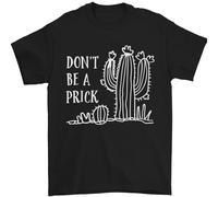 Diventa Un Prick Divertente Offensivo Maglietta Uomo Con Slogan 100% Cotone