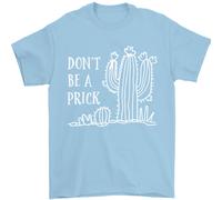 Diventa Un Prick Divertente Offensivo Maglietta Uomo Con Slogan 100% Cotone