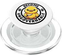 Diventa Ungovernable Divertente Anatra Ironia E Sarcasmo Duck Amante PopSockets PopGrip per MagSafe