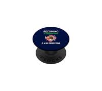 Diventare vegetariano è una bistecca mancata PopSockets PopGrip Adesivo