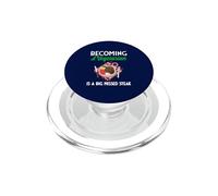 Diventare vegetariano è una bistecca mancata PopSockets PopGrip per MagSafe