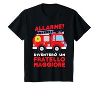 Diventerò un fratello maggiore camion dei pompieri nascita Maglietta