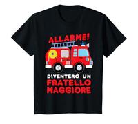 Diventerò un fratello maggiore camion dei pompieri nascita Maglietta