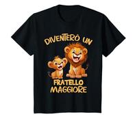 Diventerò Un Fratello Maggiore due leoni cucciolo di leone Maglietta