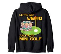 Diventiamo Stanchi e giochiamo a Mini Golf Felpa con Cappuccio
