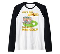 Diventiamo Stanchi e giochiamo a Mini Golf Maglia con Maniche Raglan