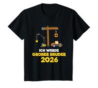 Divento Grande Fratello 2026 Cantiere Bambino Gru Ragazzi Maglietta