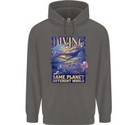 Diver Same Planet Different World Uomo Felpa