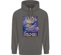 Diver Same Planet Different World Uomo Felpa