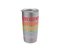 Divergente Bicchiere termico in acciaio inox doppia parete