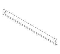 Divers 1512 Geze-Piastra di Montaggio per Binario di Scorrimento Standard e T-Stop, per Guide scorrevoli 3000 e TS 5000, Argento, Silber