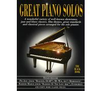 DIVERS AUTEURS Great Piano Solos - The Black Book (Tascabile)