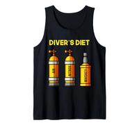 Divers Dieta Divertente Immersioni Immersioni Nitrox Air Dieta Umorismo Uomini Canotta