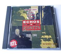 DIVERS - ECHOS DE GUERRE 1936 1945 -1939/1941- discours - documents sonores - informations - chansons