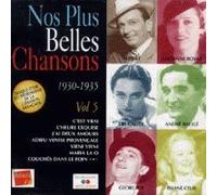 Divers - NOS PLUS BELLES CHANSONS Vol 5 1930-1935