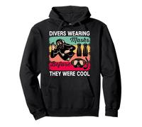 Divers Wearing Masks Before They Were Cool Felpa con Cappuccio
