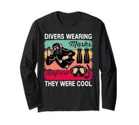 Divers Wearing Masks Before They Were Cool Maglia a Manica