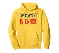 diversamente in orario Felpa con Cappuccio