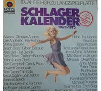 Diverse - Schlager Kalender 1963-1973