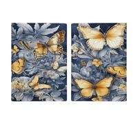 Diverse specie di farfalle porta passaporto PU per donne uomini, custodie per carte di credito essenziali da viaggio, portafoglio da viaggio per carta d'identità, credito, assicurazione, sicurezza