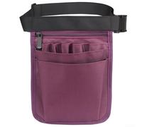 Diverse tasche su un pratico marsupio adatto per varie professioni (viola)