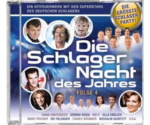 Diverse Volksmusik - Schlagernacht d.Jahres F.4