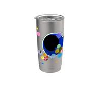 Diversi cerchi di Wassily Kandinsky (1926) Bicchiere termico in acciaio inox doppia parete