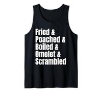 Diversi Modi per preparare l'elenco degli ingredienti delle Uova Ricetta Divertente Canotta