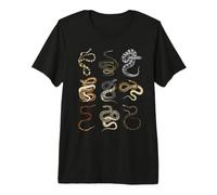 Diversi Tipi di Serpenti per Gli Amanti dei Serpenti Maglietta Premium
