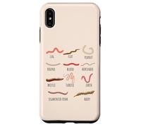 Diversi tipi di vermi per giardinieri amanti della natura educatori Custodia per iPhone XS Max