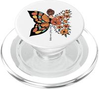 Diverso non significa sbagliato floreale farfalla ragazza donne PopSockets PopGrip per MagSafe