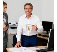 Divertente - 350ml Decorazione Da Scrivania Gallina - Tazze Originali Per Caffè E Acqua - Uomini Donne Compleanno Casa Ufficio Scuola Dormitorio Bevande Calde Fredde Latte Acqua Succo