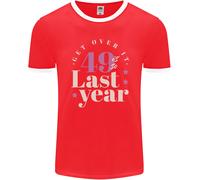 Divertente 50th Compleanno 49 È So Ultimo Anno Uomo Ringer Fotl