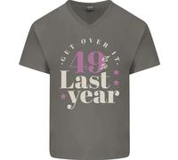 Divertente 50th Compleanno 49 Is So Ultimo Anno Uomo Scollo A V Cotone T-Shirt